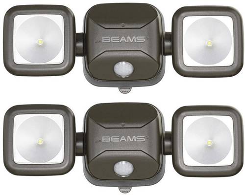 Mr. Beams MB3000 BR MB3000 BR LED-Außenstrahler mit Bewegungsmelder von Mr. Beams