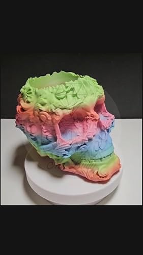 PLA 3D Druck Matte Macaroon Rainbow Filament Matt von Mr. Bully