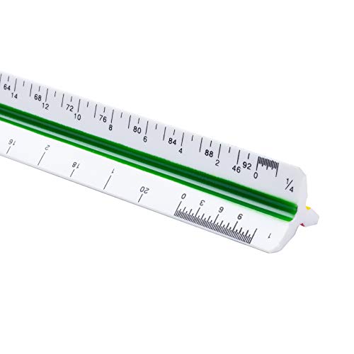 Mr. Pen- Architektonisches Maßstab-Lineal, 30.5 cm, Kunststoff, für Architekten, Triangulare Waage, Maßstab für Blueprint, Dreieck-Lineal, Zeichnungslinal, Maßstab-Lineal, Architektur-Lineal Mr. Pen- Architektonisches Maßstab-Lineal, 30.5 cm, Kunststoff, für Architekten, Triangulare Waage, Maßstab für Blueprint, Dreieck-Lineal, Zeichnungslinal, Maßstab-Lineal, Architektur-Lineal von Mr. Pen