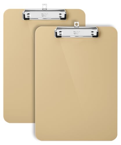 Mr. Pen - Kunststoff-Klemmbrett, 31,8 x 22,9 cm, 2 Stück, Klemmbretter für Kinder und Erwachsene, Klemmbretter Kunststoff, weicher Sand Mr. Pen - Kunststoff-Klemmbrett, 31,8 x 22,9 cm, 2 Stück, Klemmbretter für Kinder und Erwachsene, Klemmbretter Kunststoff, weicher Sand von Mr. Pen