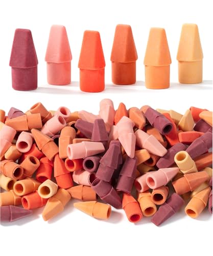 Mr. Pen Radiergummis für Bleistifte, 120 Stück, Bleistift-Oberteil, Radiergummi, Kappen, Kinder, Sonnenuntergang-Orange Mr. Pen Radiergummis für Bleistifte, 120 Stück, Bleistift-Oberteil, Radiergummi, Kappen, Kinder, Sonnenuntergang-Orange von Mr. Pen