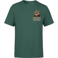 Mr. Potato Head Escape To Nature Men's T-Shirt - Green - XL von Mr. Potato Head