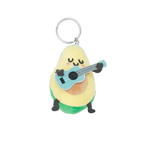 Keyring Plush – Avocado mit Gitarre von Mr. Wonderful