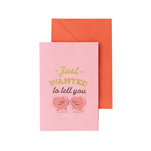 Mr Wonderful Postkarte – A big Cuddle to Tell You That I Love You So Much von Mr. Wonderful