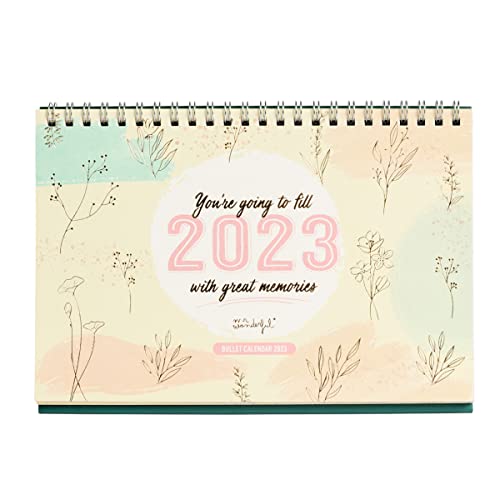 Mr. Wonderful - Bullet Type Calendar - You're going to fill 2023 with great memories von Mr. Wonderful
