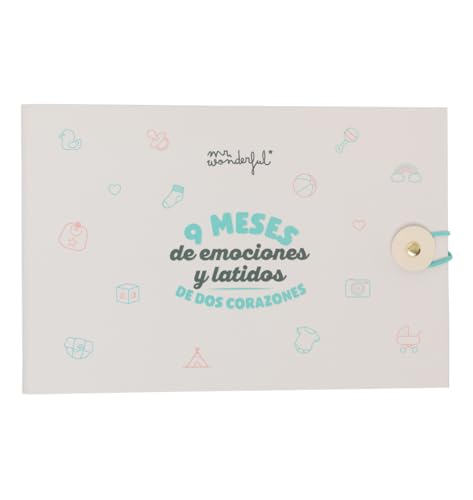 Mr. Wonderful Fotoalbum, 9 Monate voller Emotionen und Herzschläge, enthält 64 Seiten und 8 Stickerbögen von Mr. Wonderful