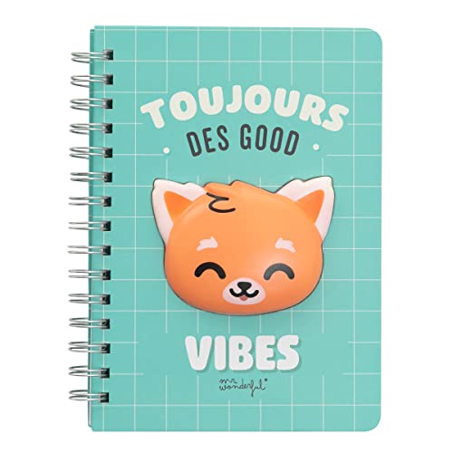 Mr. Wonderful Notizbuch – Immer des good vibes von Mr. Wonderful