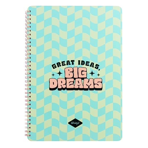 Mr.Wonderful – A4 Notebook – Great Ideas, Big Dreams von Mr. Wonderful