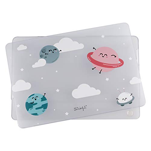 mr. wonderful* Hülle für MacBook Pro 13,3" (2016) von Apple durchscichtig mit Planeten Design von Mr. Wonderful