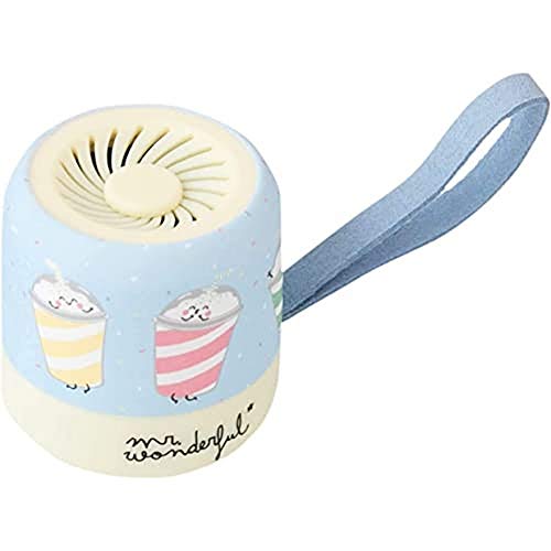 mr. wonderful* Mini Bluetooth Lautsprecher mit Smoothie Design der Marke Laufzeit von 3-4 Stunden. Gelbd und Hellblau. mr. wonderful* Mini Bluetooth Lautsprecher mit Smoothie Design der Marke Laufzeit von 3-4 Stunden. Gelbd und Hellblau. von Mr. Wonderful