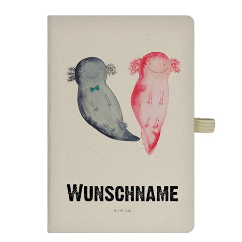 Mr. & Mrs. Panda DIN A4 Personalisiertes Notizbuch Axolotl Freundin - Personalisierte Geschenke, Notizbuch bedrucken, Namensbuch, Namen, Liebe, große Mr. & Mrs. Panda DIN A4 Personalisiertes Notizbuch Axolotl Freundin - Personalisierte Geschenke, Notizbuch bedrucken, Namensbuch, Namen, Liebe, große von Mr. & Mrs. Panda