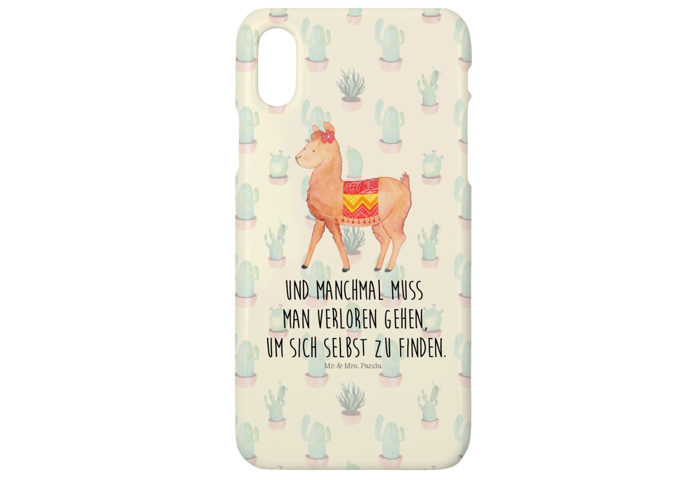 Mr. & Mrs. Panda Handyhülle Alpaka Stolz - Kaktus Grün - Geschenk, Handycover, Cover, Lama, Iphon Mr. & Mrs. Panda Handyhülle Alpaka Stolz - Kaktus Grün - Geschenk, Handycover, Cover, Lama, Iphon von Mr. & Mrs. Panda