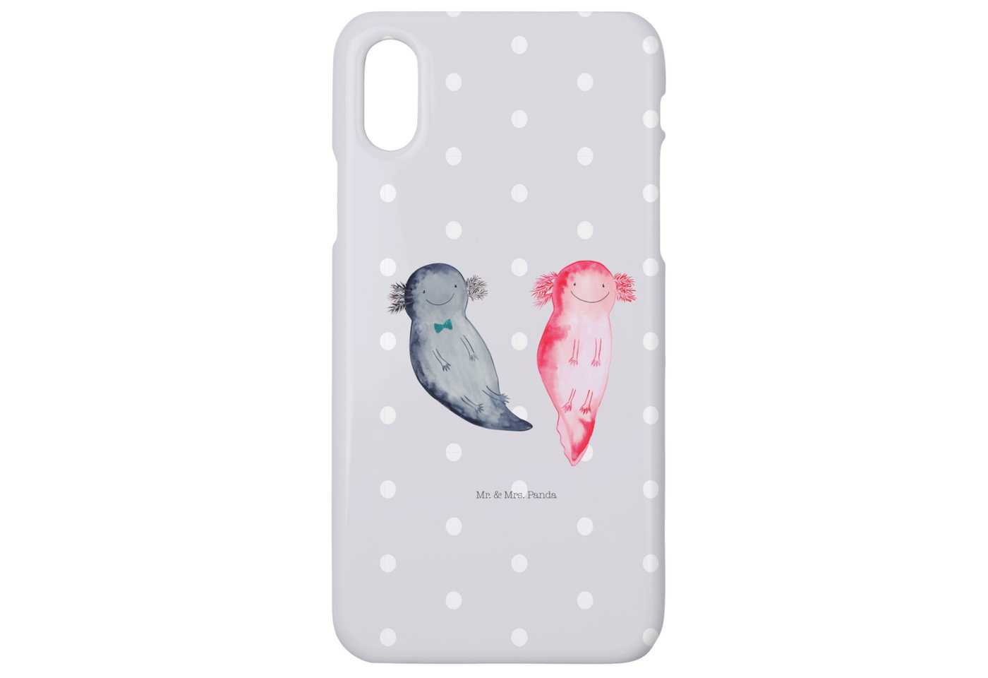 Mr. & Mrs. Panda Handyhülle Axolotl Freundin, Hülle, Cover, Iphone 10, Iphone X, Handy Mr. & Mrs. Panda Handyhülle Axolotl Freundin, Hülle, Cover, Iphone 10, Iphone X, Handy von Mr. & Mrs. Panda