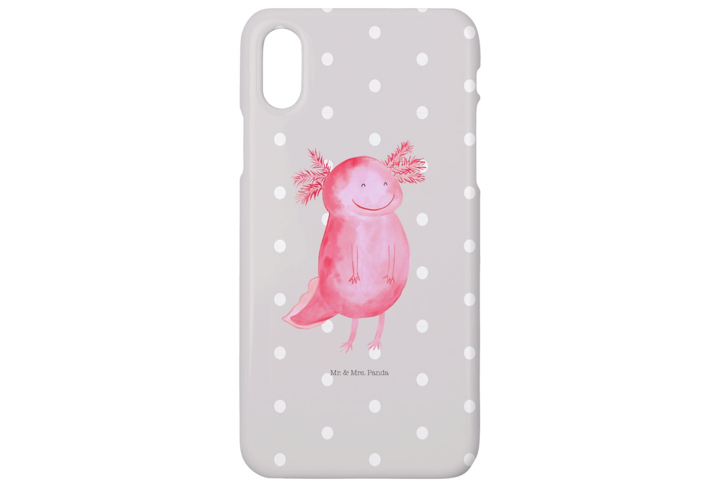 Mr. & Mrs. Panda Handyhülle Axolotl Glücklich, Iphone X, Handy, Cover, Iphone 10, Hülle Mr. & Mrs. Panda Handyhülle Axolotl Glücklich, Iphone X, Handy, Cover, Iphone 10, Hülle von Mr. & Mrs. Panda