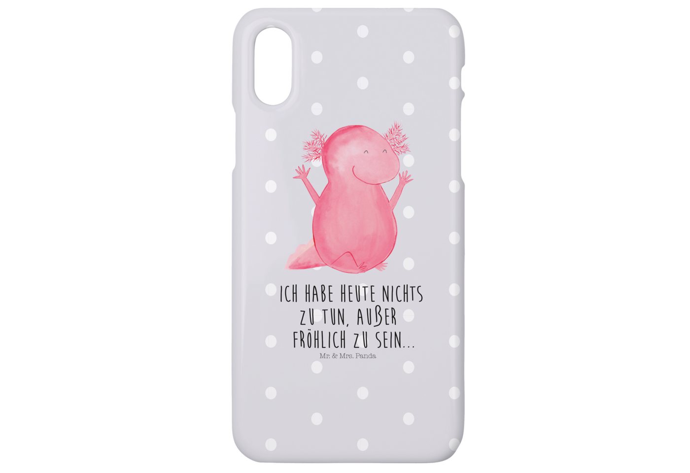 Mr. & Mrs. Panda Handyhülle Axolotl Hurra, Hülle, Handy, Iphone 10, Cover, Handycover Mr. & Mrs. Panda Handyhülle Axolotl Hurra, Hülle, Handy, Iphone 10, Cover, Handycover von Mr. & Mrs. Panda