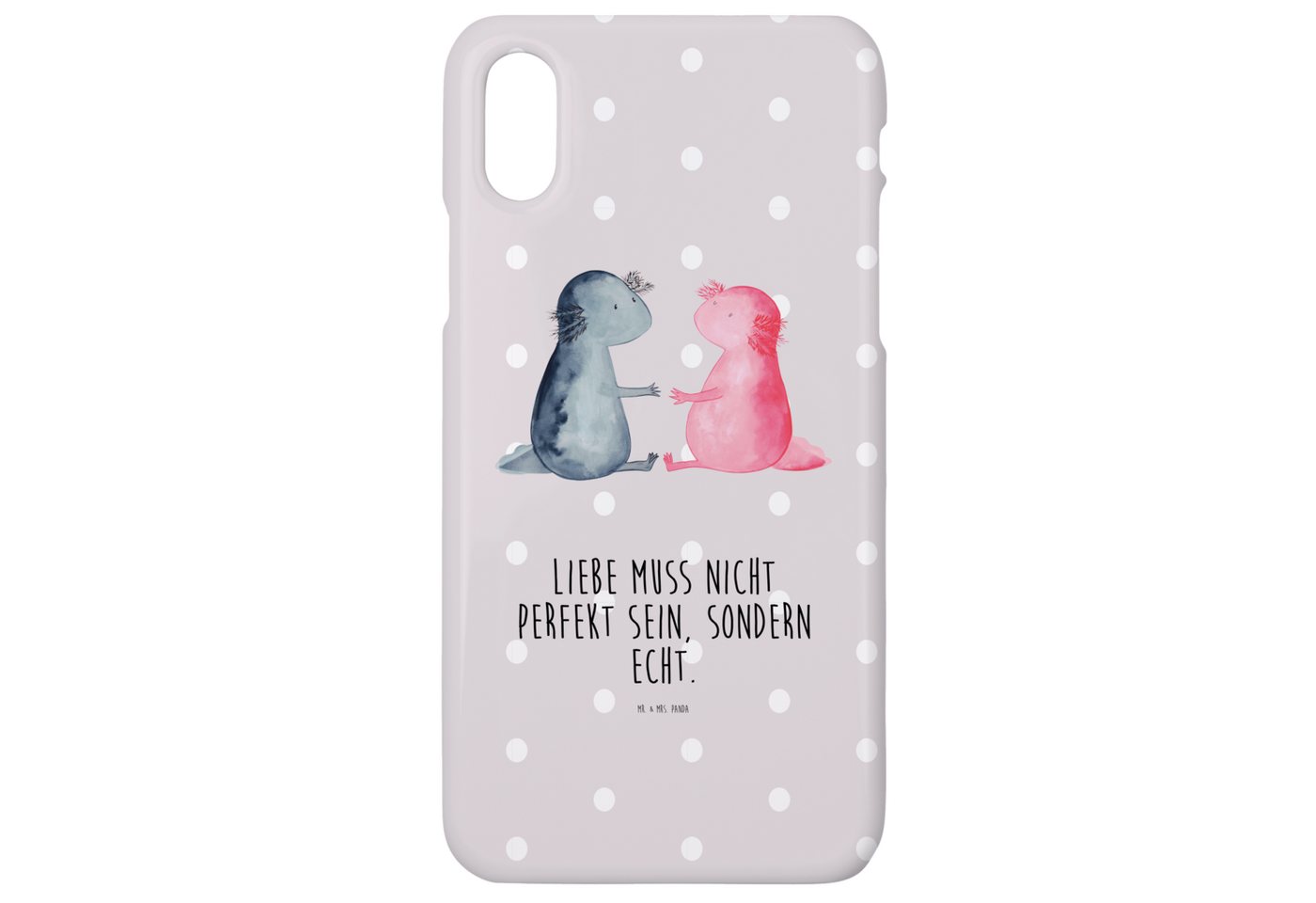 Mr. & Mrs. Panda Handyhülle Axolotl Liebe, Handyhülle, Iphone X, Cover, Hülle, Handy, Iphone 10 Mr. & Mrs. Panda Handyhülle Axolotl Liebe, Handyhülle, Iphone X, Cover, Hülle, Handy, Iphone 10 von Mr. & Mrs. Panda