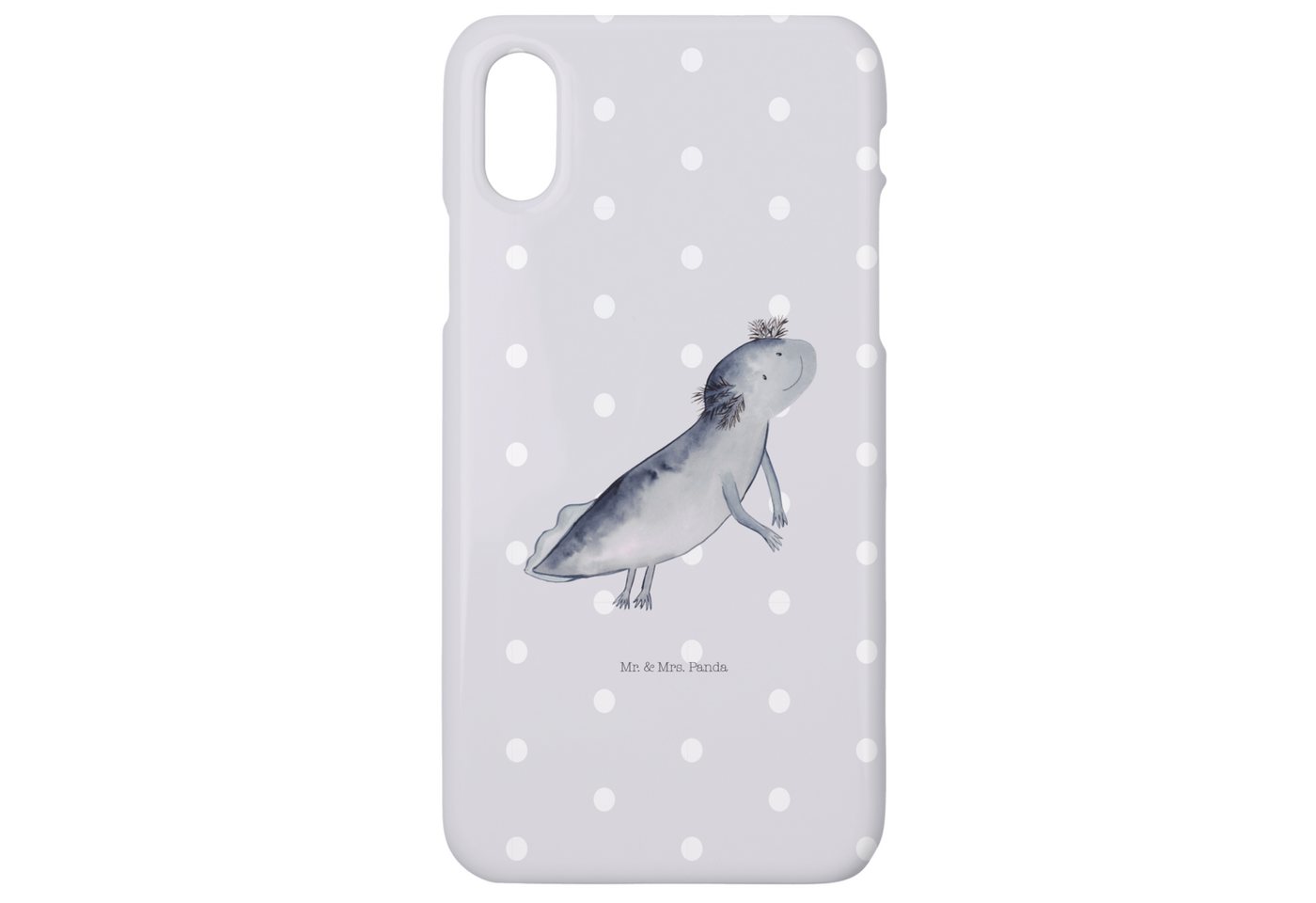 Mr. & Mrs. Panda Handyhülle Axolotl Schwimmen, Hülle, Handycover, Iphone 10, Handy, Iphone X Mr. & Mrs. Panda Handyhülle Axolotl Schwimmen, Hülle, Handycover, Iphone 10, Handy, Iphone X von Mr. & Mrs. Panda