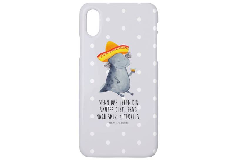 Mr. & Mrs. Panda Handyhülle Axolotl Tequila, Iphone X, Hülle, Iphone 10, Cover, Handy von Mr. & Mrs. Panda