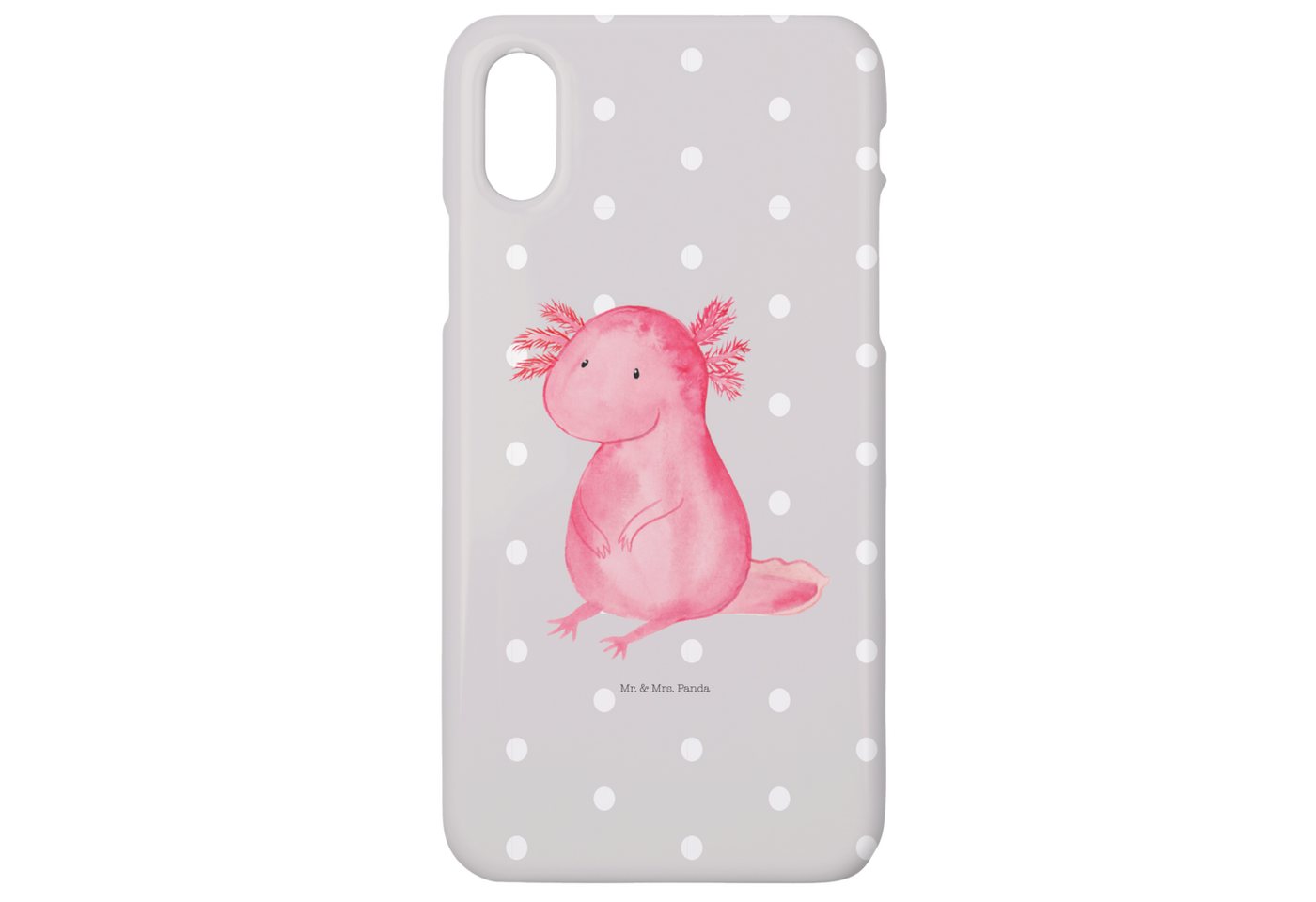 Mr. & Mrs. Panda Handyhülle Axolotl null, Hülle, Iphone X, Handy, Cover, Iphone 10, Handyhülle von Mr. & Mrs. Panda