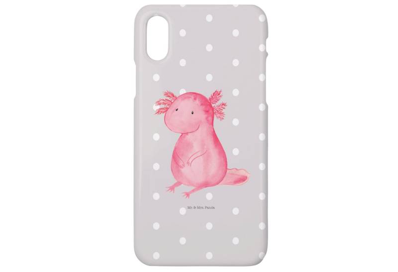 Mr. & Mrs. Panda Handyhülle Axolotl Niedlich, Hülle, Iphone X, Handy, Cover, Iphone 10 von Mr. & Mrs. Panda