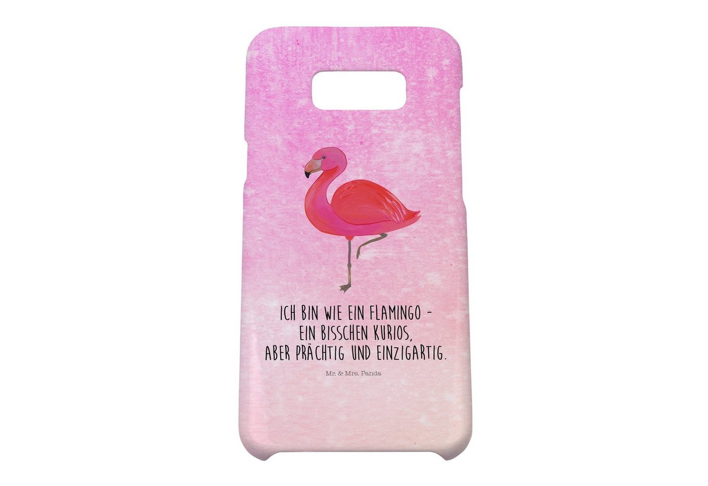 Mr. & Mrs. Panda Handyhülle Flamingo Classic - Aquarell Pink - Geschenk, stolz, Handy, Sohn, Hüll Mr. & Mrs. Panda Handyhülle Flamingo Classic - Aquarell Pink - Geschenk, stolz, Handy, Sohn, Hüll von Mr. & Mrs. Panda