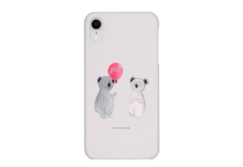 Mr. & Mrs. Panda Handyhülle Koala Luftballon - Grau Pastell - Geschenk, Iphone XR Handyhülle, Han von Mr. & Mrs. Panda