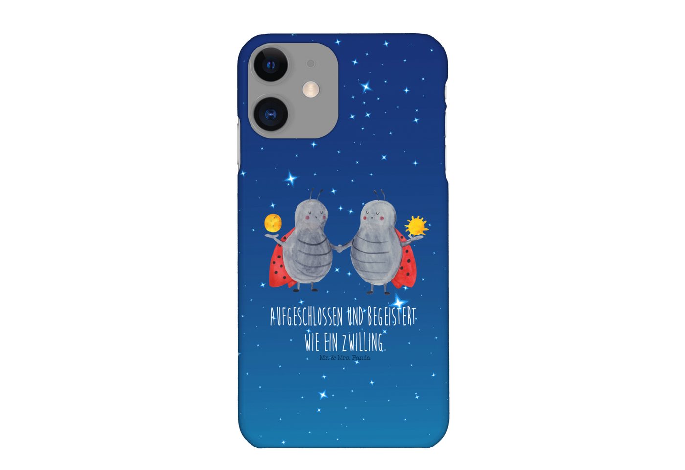Mr. & Mrs. Panda Handyhülle Sternzeichen Zwilling - Sternenhimmel Blau - Geschenk, Handy Case, Ho Mr. & Mrs. Panda Handyhülle Sternzeichen Zwilling - Sternenhimmel Blau - Geschenk, Handy Case, Ho von Mr. & Mrs. Panda