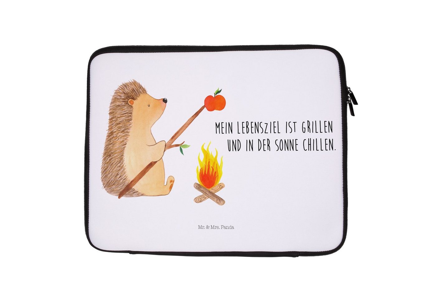 Mr. & Mrs. Panda Laptop-Hülle 20 x 28 cm Igel Grillen - Weiß - Geschenk, Notebook Schutz, Gute Laun, Stylish & Praktisch Mr. & Mrs. Panda Laptop-Hülle 20 x 28 cm Igel Grillen - Weiß - Geschenk, Notebook Schutz, Gute Laun, Stylish & Praktisch von Mr. & Mrs. Panda