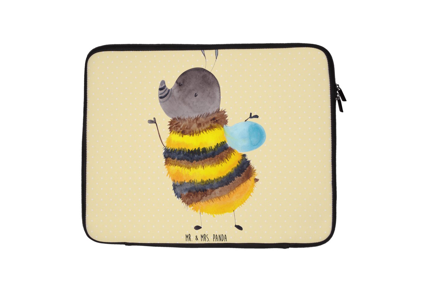 Mr. & Mrs. Panda Laptop-Hülle Hummel flauschig 33 x 42 cm - Gelb Pastell - Geschenk, Tiere, Gute La, Kreativität im Alltag Mr. & Mrs. Panda Laptop-Hülle Hummel flauschig 33 x 42 cm - Gelb Pastell - Geschenk, Tiere, Gute La, Kreativität im Alltag von Mr. & Mrs. Panda