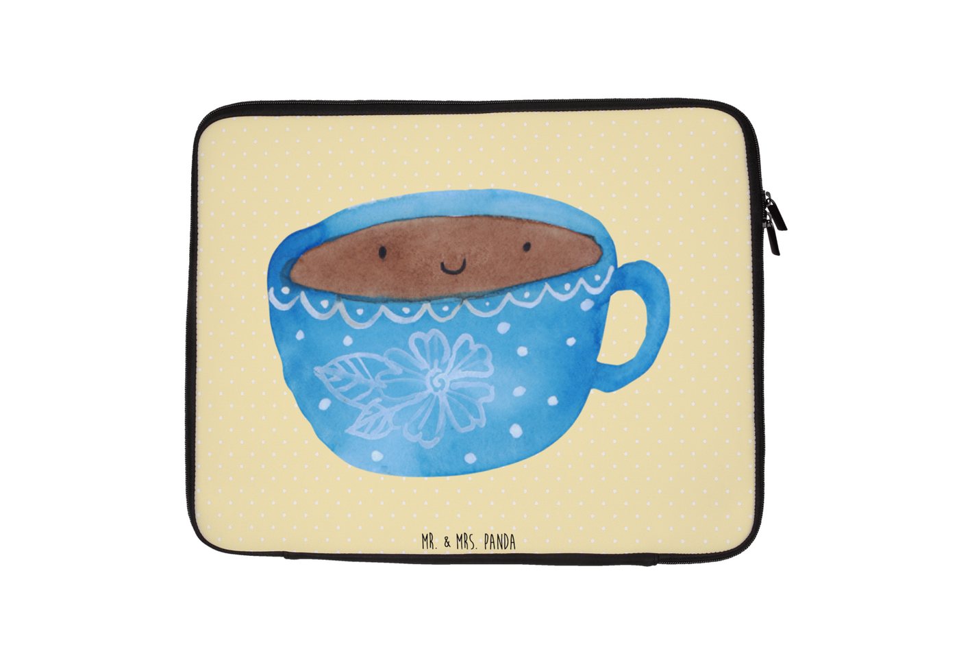 Mr. & Mrs. Panda Laptop-Hülle Kaffee Tasse 33 x 42 cm - Gelb Pastell - Geschenk, lustige Sprüche, G, Kreativität im Alltag Mr. & Mrs. Panda Laptop-Hülle Kaffee Tasse 33 x 42 cm - Gelb Pastell - Geschenk, lustige Sprüche, G, Kreativität im Alltag von Mr. & Mrs. Panda