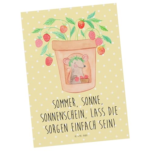 Mr. & Mrs. Panda Postkarte Sommerfreude - Geschenk, glücklich sein, Strand, grillen, Einladung Geburtstag, sternenklare Nächte, Ansichtskarten, Mr. & Mrs. Panda Postkarte Sommerfreude - Geschenk, glücklich sein, Strand, grillen, Einladung Geburtstag, sternenklare Nächte, Ansichtskarten, von Mr. & Mrs. Panda