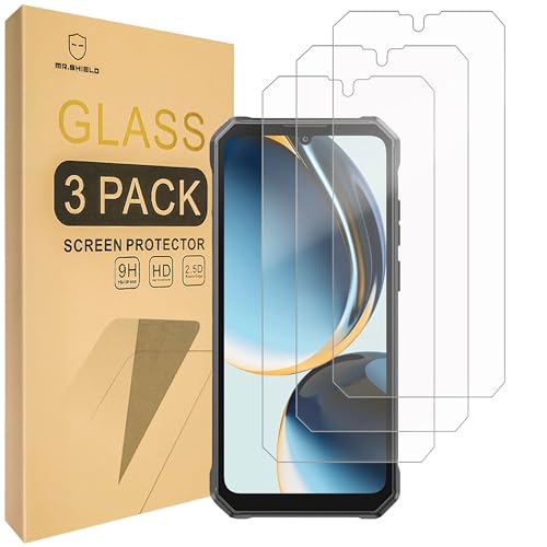 Mr.Shield Schutzfolie Kompatibel mit FOSSiBOT F105 [3 Stück] Schutzglas Schutzglasfolie 9H Härte, HD Klare Displayschutzfolie von Mr.Shield