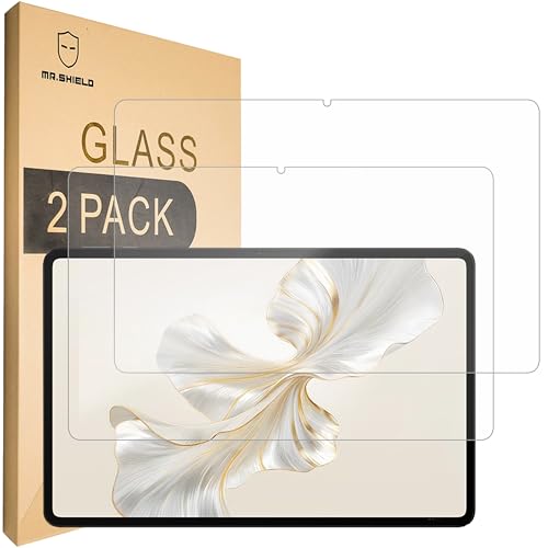 Mr.Shield Schutzfolie Kompatibel mit Honor Pad 9 Tablet [2 Stück] Schutzglas Schutzglasfolie 9H Härte, HD Klare Displayschutzfolie von Mr.Shield