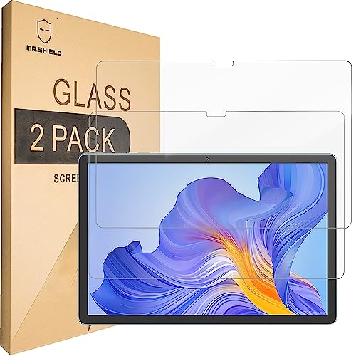 Mr.Shield Schutzfolie Kompatibel mit Honor Pad X8 / Honor X8 Lite Tablet 10.1 Inch [2 Stück] Schutzglas Schutzglasfolie 9H Härte, HD Klare Displayschutzfolie von Mr.Shield