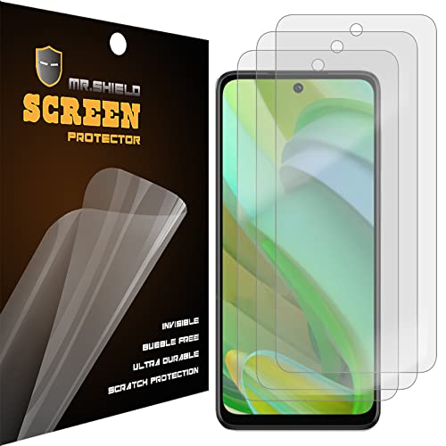 Mr.Shield Schutzfolie Kompatibel mit Motorola Moto G Power 5G (2023) [NOT fit for 2020-2022 Version] Anti-Glare [3 Stück] Displayschutzfolie (PET Material) von Mr.Shield