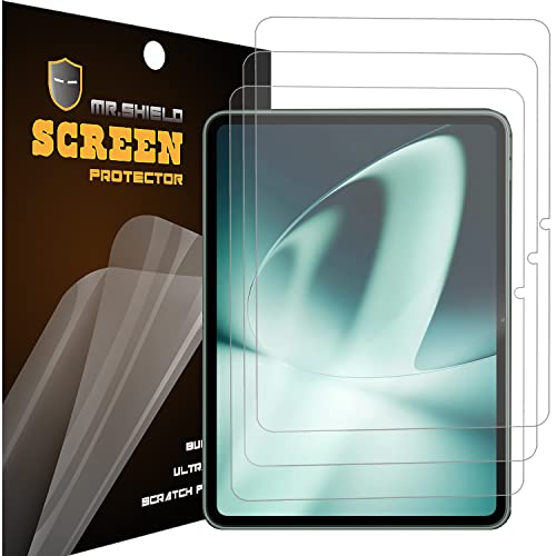 Mr.Shield Schutzfolie Kompatibel mit OnePlus Pad (11.6" Tablet) [Premium Clear] [3 Stück] Displayschutzfolie (PET Material) von Mr.Shield