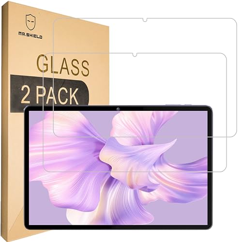 Mr.Shield Schutzfolie Kompatibel mit Oukitel OT6 / OT6 Kids Smart Tablet 10.1 Zoll [2 Stück] Schutzglas Schutzglasfolie 9H Härte, HD Klare Displayschutzfolie von Mr.Shield