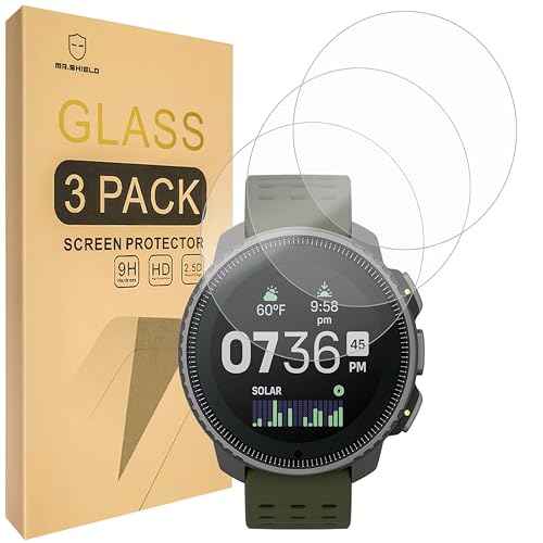 Mr.Shield Schutzfolie Kompatibel mit Suunto Vertical [3 Stück] Schutzglas Schutzglasfolie 9H Härte, HD Klare Displayschutzfolie von Mr.Shield