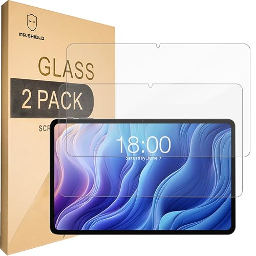 Mr.Shield Schutzfolie Kompatibel mit TECLAST T60 Tablet [2 Stück] Schutzglas Schutzglasfolie 9H Härte, HD Klare Displayschutzfolie von Mr.Shield