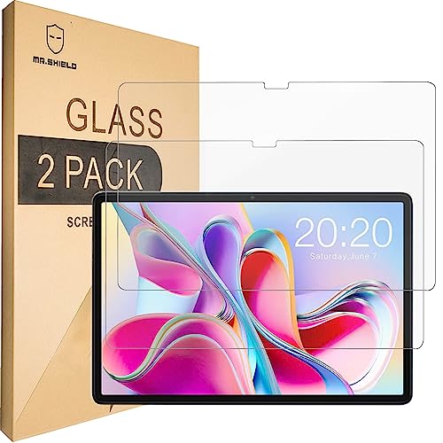 Mr.Shield Schutzfolie Kompatibel mit Teclast P30HD / Teclast P30S 10.1 Inch Tablet [2 Stück] Schutzglas Schutzglasfolie 9H Härte, HD Klare Displayschutzfolie von Mr.Shield