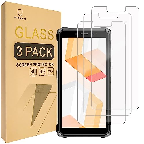 Mr.Shield Schutzfolie Kompatibel mit Ulefone Armor X10 Pro/Ulefone Armor X10 [3 Stück] Schutzglas Schutzglasfolie 9H Härte, HD Klare Displayschutzfolie von Mr.Shield