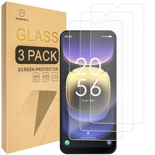 Mr.Shield Schutzfolie Kompatibel mit Vortex J24 [3 Stück] Schutzglas Schutzglasfolie 9H Härte, HD Klare Displayschutzfolie von Mr.Shield