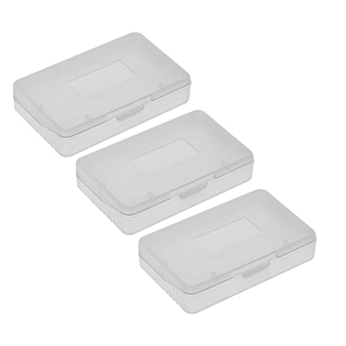 10pcs Game Cartridge Case, 10 Stücke Gameboy Advance - Game Cases Transparent Speicherkasten,Tragbar Kartusche Card Box Case Staub Cover Box für Game Boy Advance GBA Transparent von Mrisata