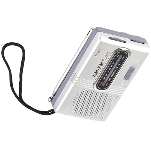 AM FM Radio Langlebig Tragbarer Taschentransistor Radio 5W Lautsprecher Silbergrau für Home Outdoor AM FM Radio Langlebig Tragbarer Taschentransistor Radio 5W Lautsprecher Silbergrau für Home Outdoor von Mrisata
