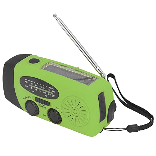 Emergency Solar Hand Crank Radio mit LED -Taschenlampe für Outdoor Camping (Amerikanisches Modell) von Mrisata