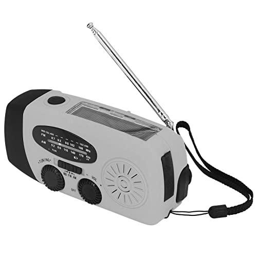 Emergency Solar Hand Crank Radio mit LED -Taschenlampe für Outdoor Camping (Amerikanisches Modell) von Mrisata