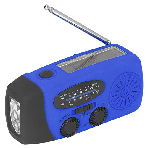 Emergency Solar Hand Crank Radio mit LED -Taschenlampe für Outdoor Camping (Amerikanisches Modell) von Mrisata