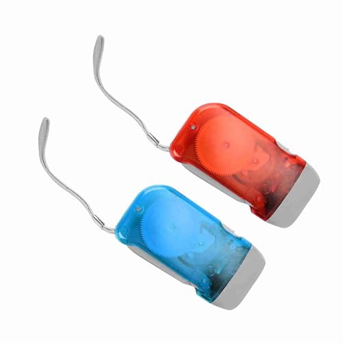 Handkurbel-LED-Taschenlampe, Notfall-Taschenlampe, Leicht, Kompakt, Hohe Helligkeit, Lange Lebensdauer, für Reisen, Camping, Outdoor, Zuhause, Schrank, Rot, Blau, Gelb, Grün (Rot Handkurbel-LED-Taschenlampe, Notfall-Taschenlampe, Leicht, Kompakt, Hohe Helligkeit, Lange Lebensdauer, für Reisen, Camping, Outdoor, Zuhause, Schrank, Rot, Blau, Gelb, Grün (Rot von Mrisata