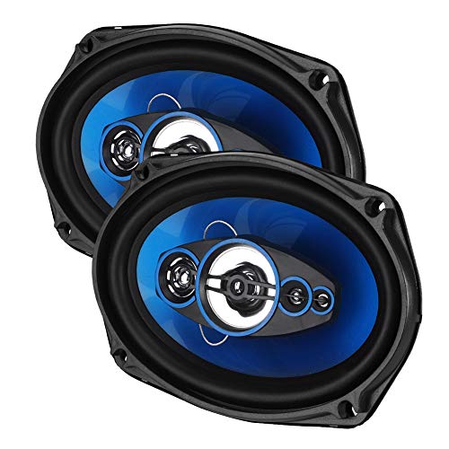 Mrisata Auto-Koaxial-Lautsprecher, Auto-Lautsprecher, Auto-Koaxial-Audio, 15,2 X 22,9 cm, 1000 W, Paar Auto-Auto-HiFi-Stereo-Audio-Koaxial-Lautsprecher, Lautsprecher Tp-6971 von Mrisata