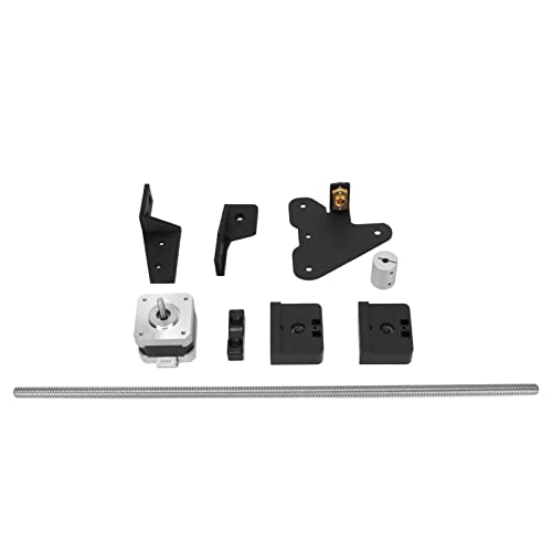 Mrisata Direktantriebs-Upgrade-Kit Dual-Z-Achsen-Kit 3D-Drucker Aluminiumschraube Dual-Z-Schrittmotor-Upgrade-Kit für Ender 3 für Ender 3 Pro für Ender 3 V2 von Mrisata